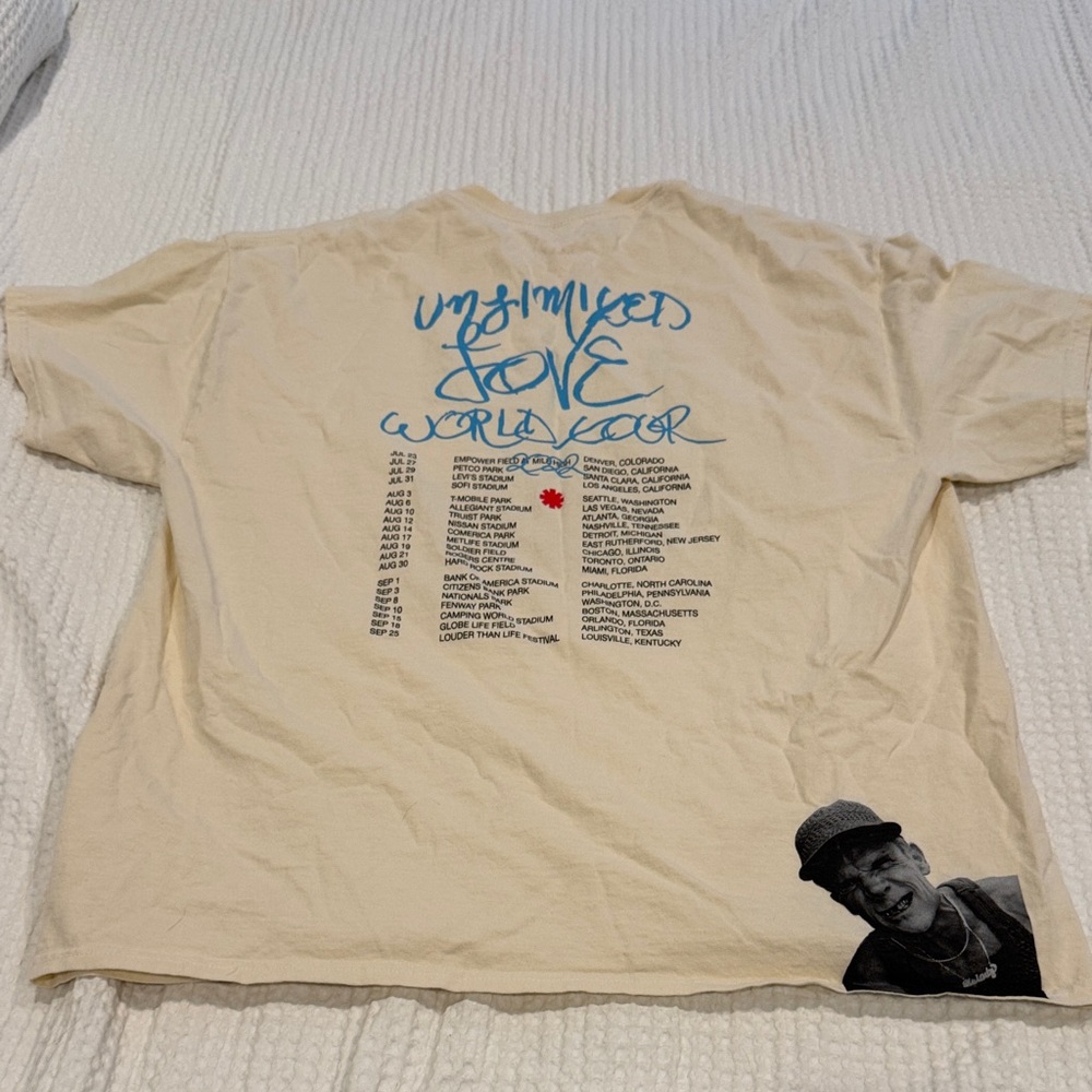 RHCP Concert Tee - Picture 3 of 3